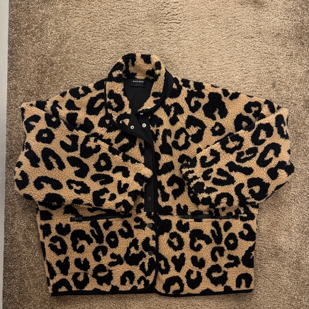 Leopard Print Women's Jacket
